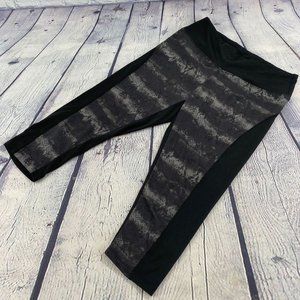 Marika Sport Performance Capri Leggings Black/Gray